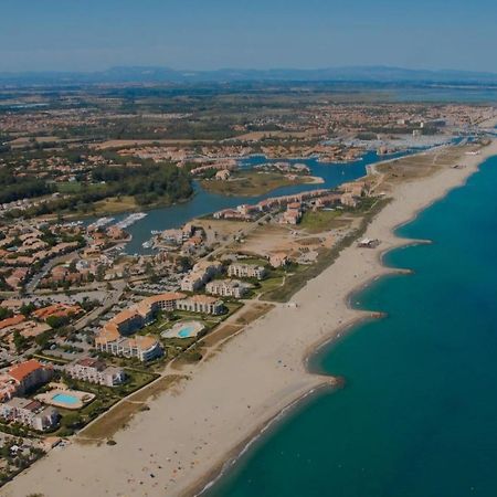 Studio Cozy En Bord De Plage Avec Vue Mer Et Wifi Canet-en-Roussillon Kültér fotó