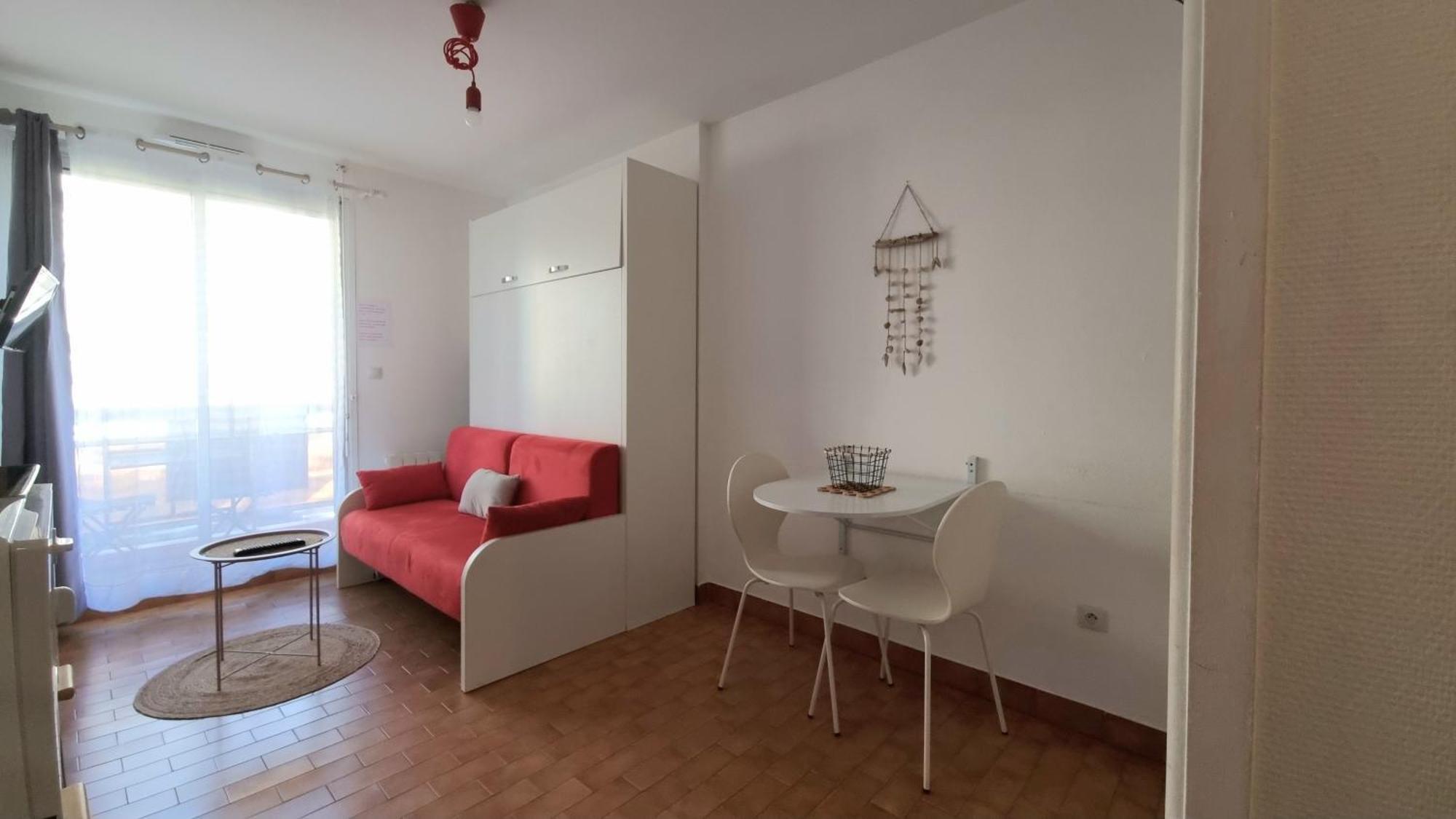 Studio Cozy En Bord De Plage Avec Vue Mer Et Wifi Canet-en-Roussillon Kültér fotó